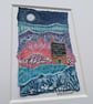Hope Cottage - Original miniature collage. A5 Mounted - Image 2