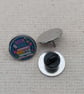 Book Babe - Book Lover Badge - Large Resin Topped Pin Badge  - Image 2