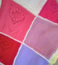 Floral Patchwork Baby Blanket in Chunky Yarn, Coming Home Blanket, Baby Gift - Image 9