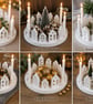 Scandi Nordic Style Christmas Village Scene. A Lovely Centrepiece Or Decoration - Image 5
