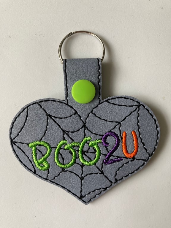 888. Boo 2 U keyring.