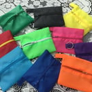 Key coin change vinyl purses