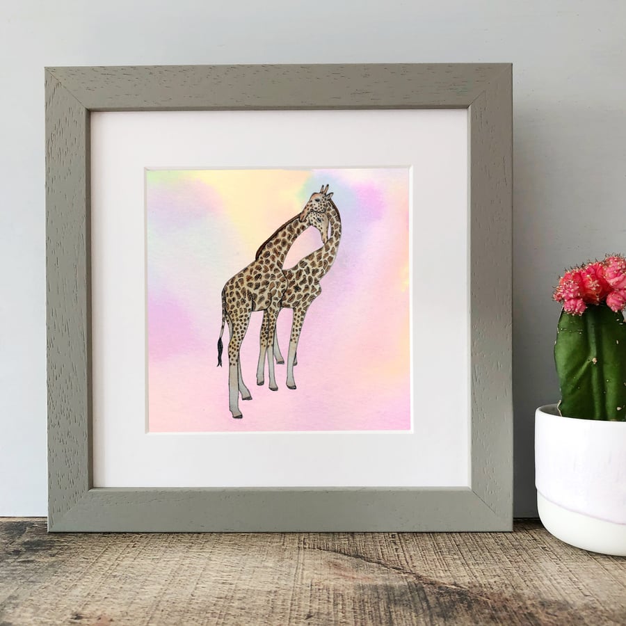 'At Sunset' Framed Print