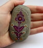 Hand painted stone (21) - Image 2