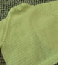 14" Lemon Baby Bobble Edged Cardigan And Hat Set - Image 5
