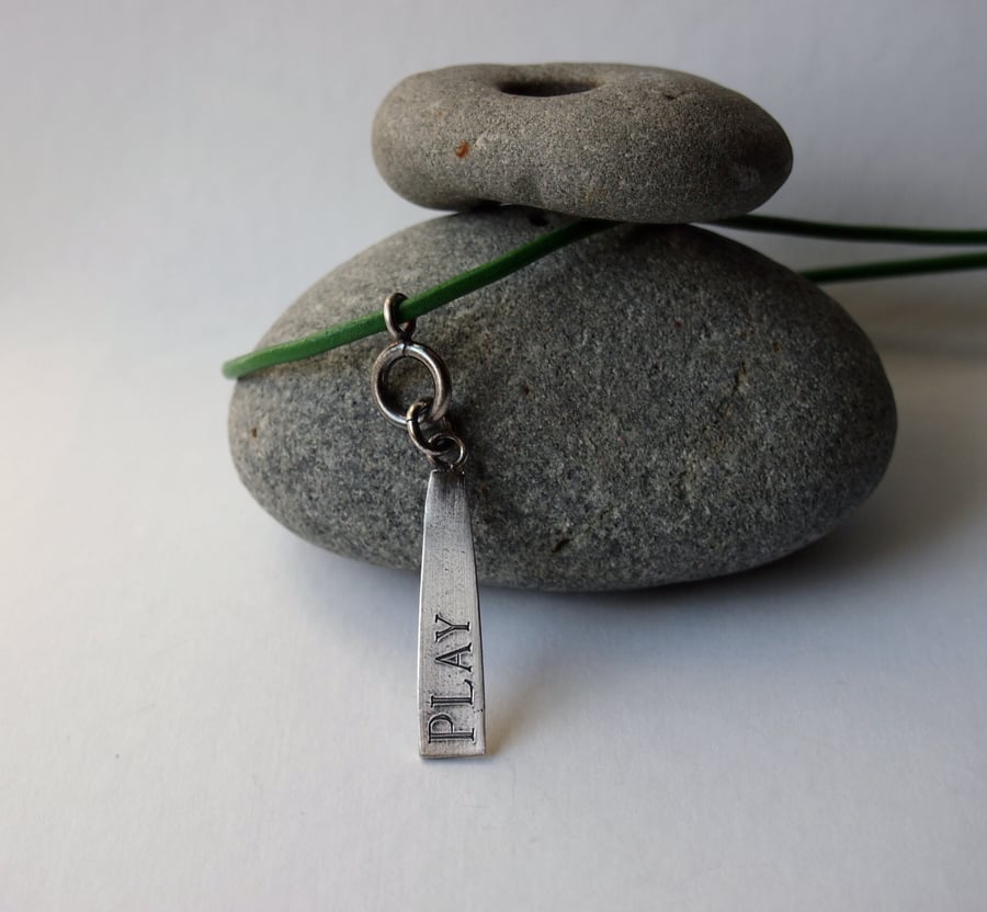  Play Inspiration Necklace (Leather Thong)