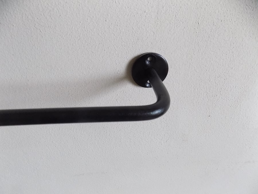 Curtain Rail Set Up.........................Wrought iron (Forged Steel) Handmade