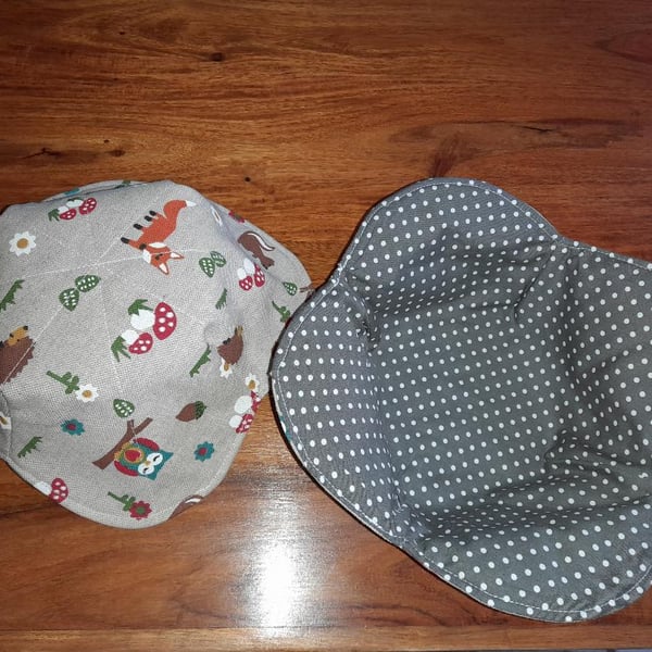 8" Reversible Bowl Cosy - Pot Holder - Soup Bowl Cosy