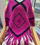 Handmade Crochet Poncho 
