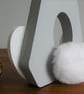 Summer Seconds - Easter Egg Holder - Grey Bunny - Image 6