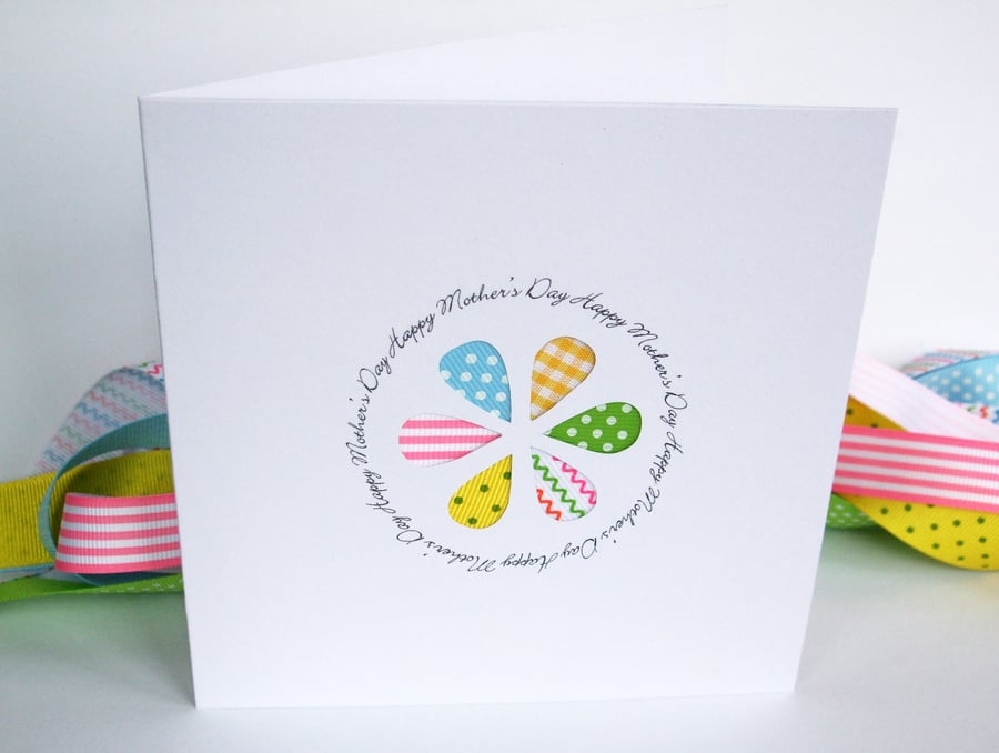 Mother's Day Card, Mothers Day Card - Flower