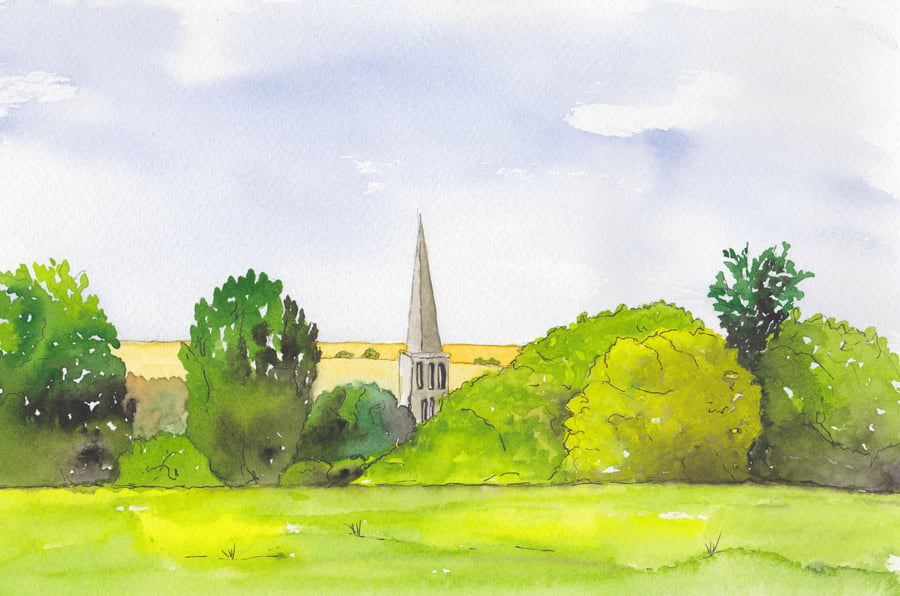 St Mary's Church, Bishops Canning, Wiltshire