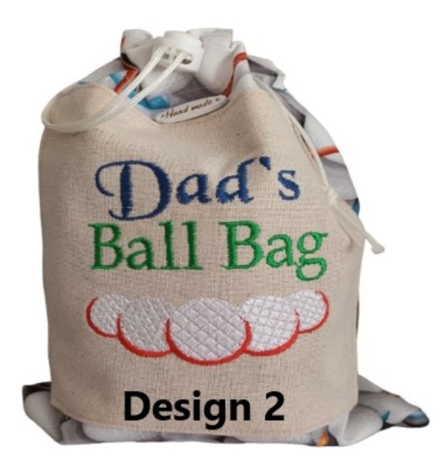 Golf Ball Storage Bag, Golfer's storage bag