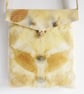 ECO BOTANICAL PRINTED SMALL SHOULDER OR CROSS BODY BAG