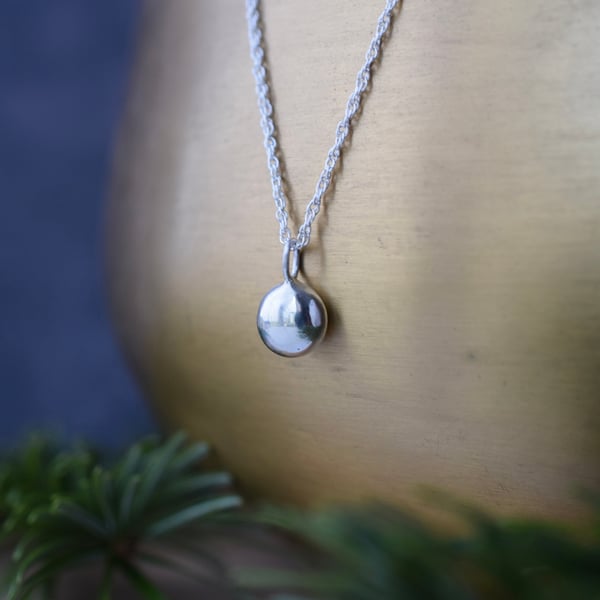 Sterling Silver Necklace - Handmade Artisan Jewellery