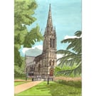 St Mary's, Stokey, A4 and A5 sizes 