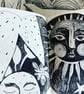 I see the moon original watercolour painting - Image 6