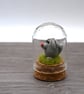 small grey dog keepsake figure - Image 2
