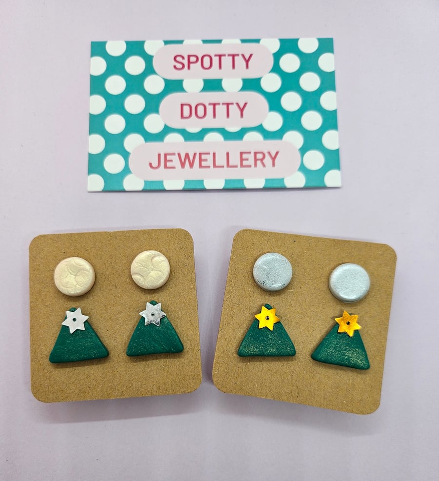 Christmas Tree stud pack