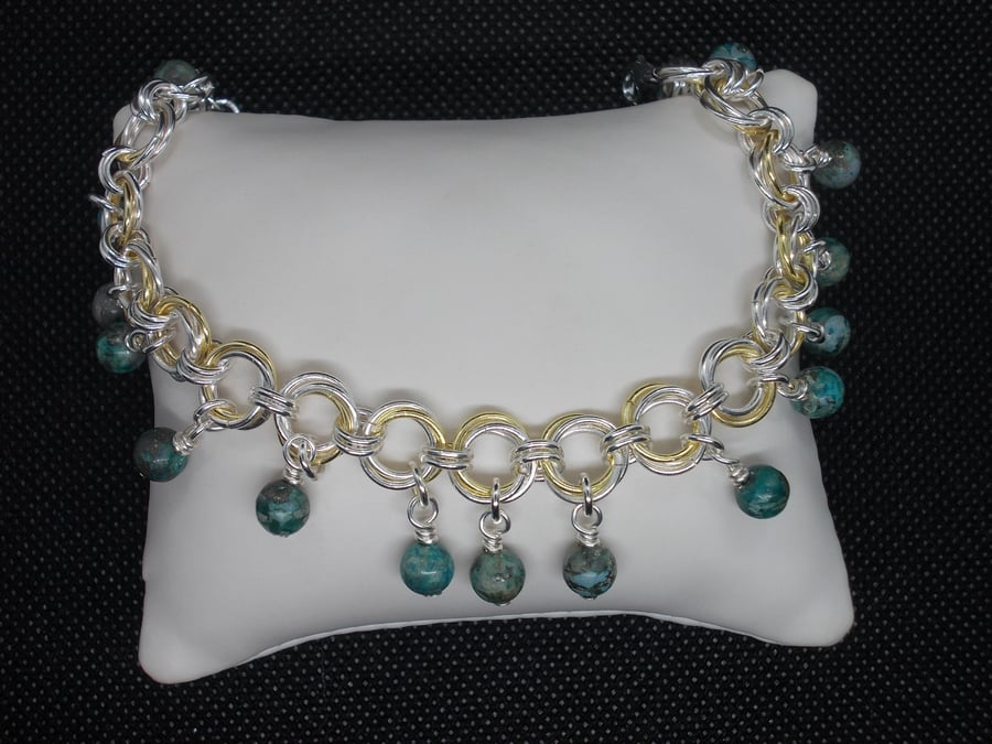 SALE - Mobius Charm bracelet