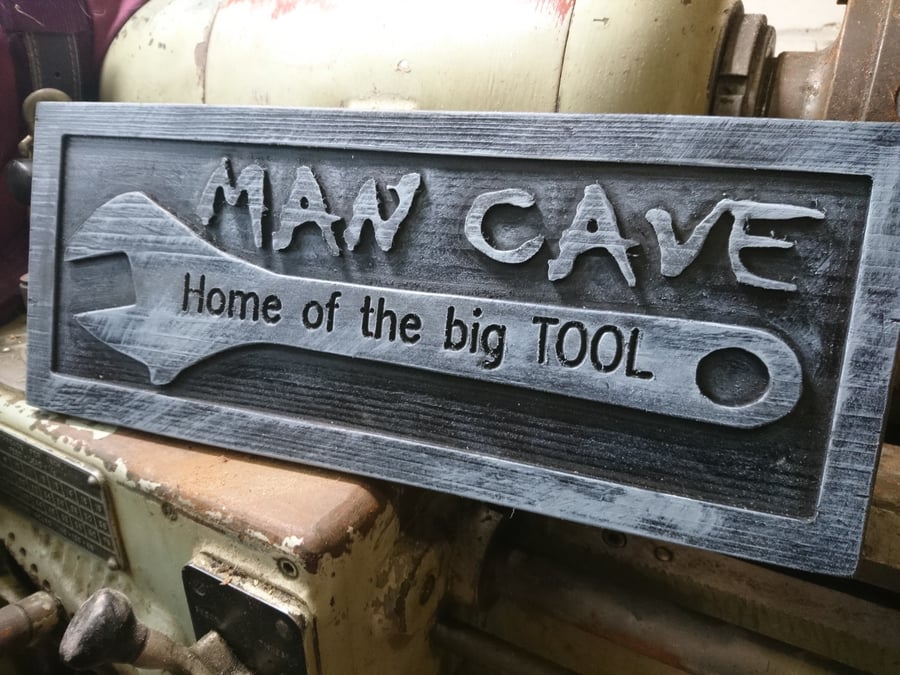 Funny Man Cave Sign