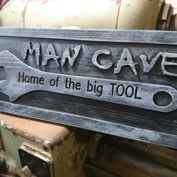 Funny Man Cave Sign
