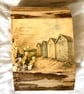 Wooden Coastal Beach Huts Wall Plaque Rustic Seaside Welsh Poplar Wood Art Sign. - Image 3