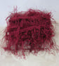 1m Beaded Wine Red Fuzzy Trim - Image 5