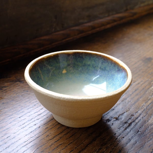 Small blue dish
