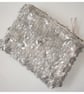 Sequin Silver Grey Coin Purse - Image 2