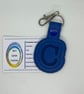 Embroidered initial Keyring C - Image 1