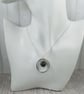 Silver Circle Necklace with Jasper Gemstone - Image 3