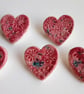 cherry blossom mini ceramic brooch - Image 4