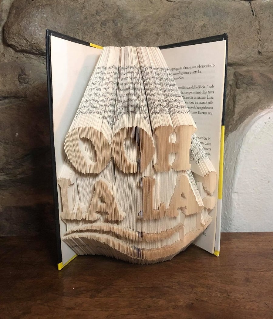 Ooh La La! COMBI Book Folding Pattern - EMAILED PDF PATTERN