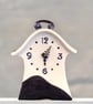 Whimsical Purple Porcelain Clock - Image 2