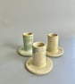 Handmade ceramic candlestick candle holder, candlestick stand, artisan candle ho - Image 2