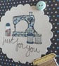 Just For You Card - Sewing - Image 8