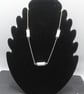 Triple bead necklace - white and black - Image 3