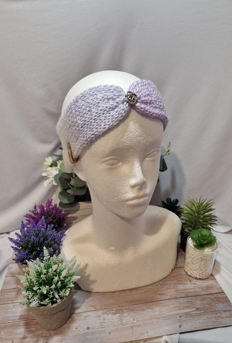 Knitted headband - ear warmer 