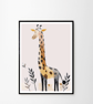 Giraffe Nursery Print