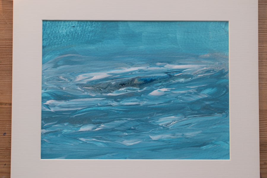 Atlantean Waters 2  ( from a series of 5 paintings) 