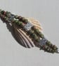 Unakite Crystal Gemstone Beaded Chakra Bracelet "Dreams" - Image 3