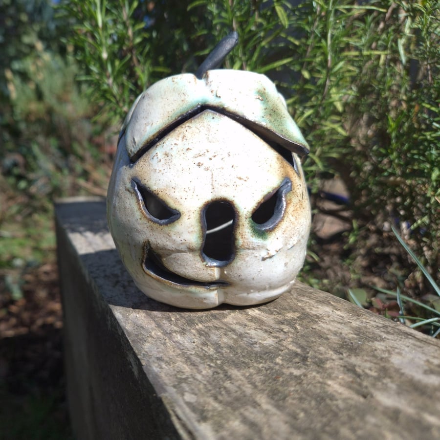 Pumpkin tea light