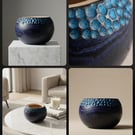 Beautiful handcrafted ash vessel bowl.