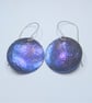  Handmade Coloured Titanium Disc Earrings - UK Free Post - Image 3