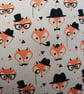 handmade fox themed Cushion - Image 2