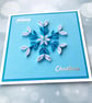 Christmas card - quilled snowflake with boxed option - Image 5