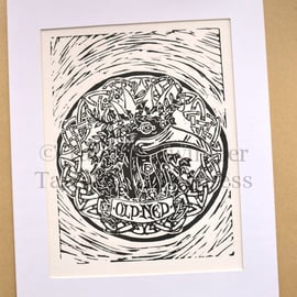 Old Ned - Lino Print - Limited Edition