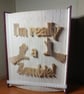 I'm really a Zombie CUT & FOLD Book Folding Pattern - EMAILED PDF PATTERN - Image 3