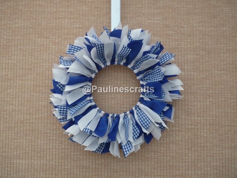 Summer Rag Wreath